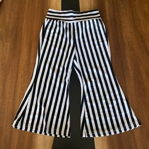 Toddler girl stripped bell bottoms